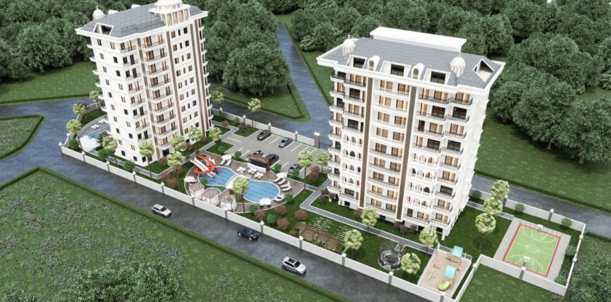 Пентхаус с 3 спальнями в Авсаллар, Турция №12839