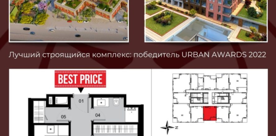 1 dormitorio Apartment en Bahcelievler, Turkey No. 12457