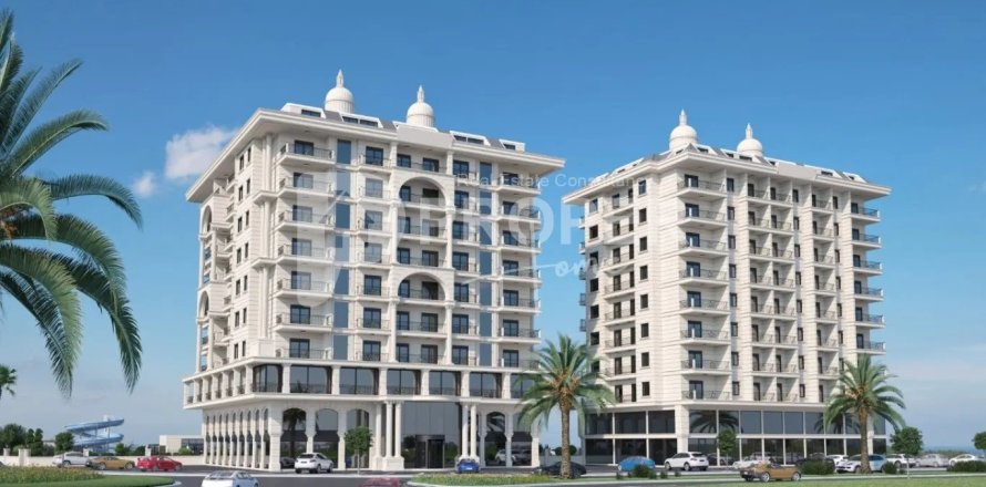 4 rooms Appartement à Alanya, Turkey No. 12145