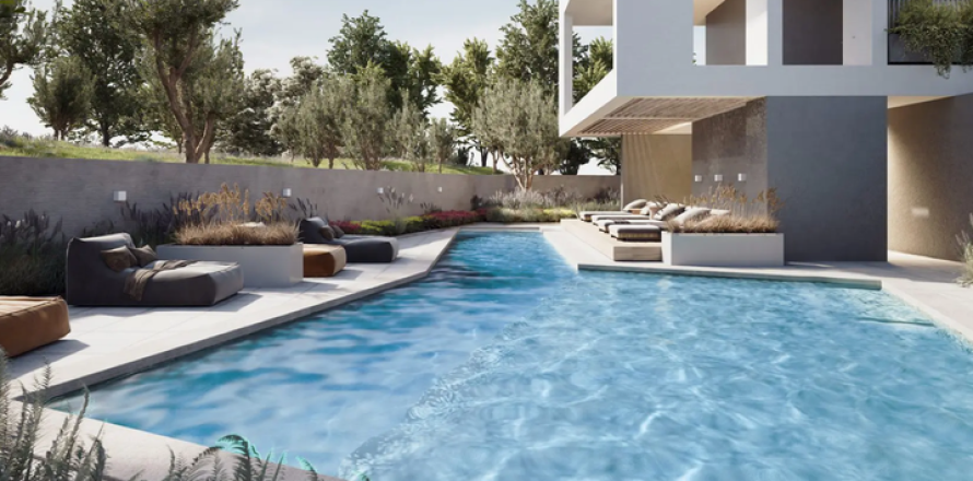 Пентхаус с 2 спальнями в Агиос Афанасиос, Кипр №46831