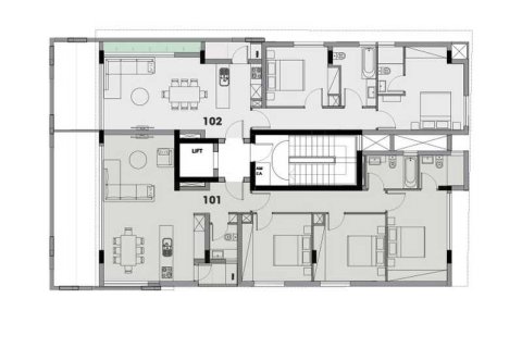 2 bedrooms Penthouse in Limassol, Cyprus No. 84510 12