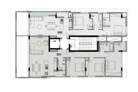 2 bedrooms Penthouse in Limassol, Cyprus No. 84510 13