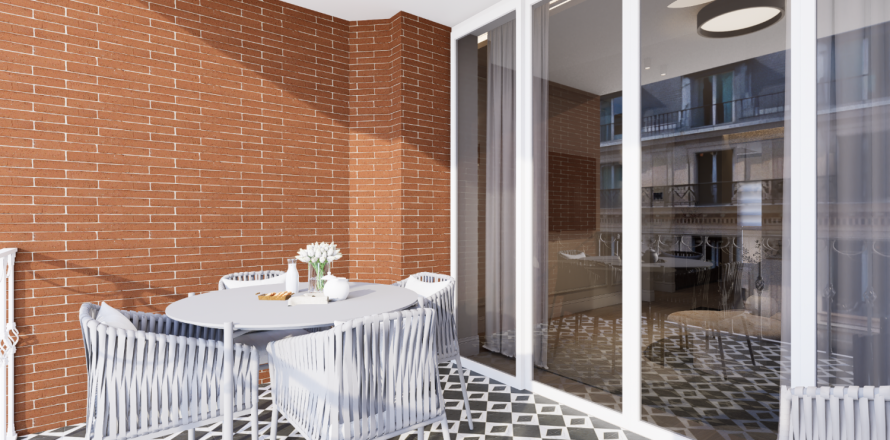 4 bedrooms Apartment in Madrid, Spain No. 126142