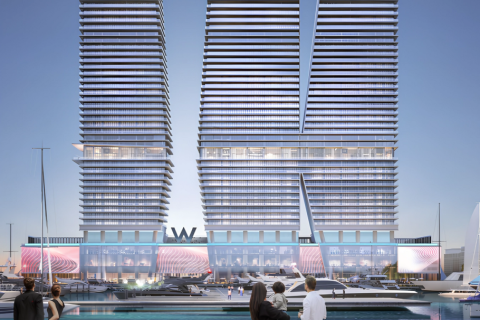 1 dormitorio Apartment en Dubai Harbour, UAE No. 91313