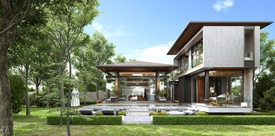 Вилла с 4 спальнями в Пляж Лаян, Таиланд №2131