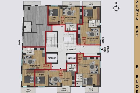 4 dormitorios Penthouse en Phu Tan, Vietnam No. 27938 6