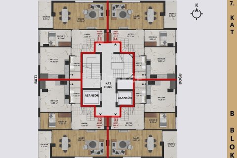 4 dormitorios Penthouse en Phu Tan, Vietnam No. 27938 3