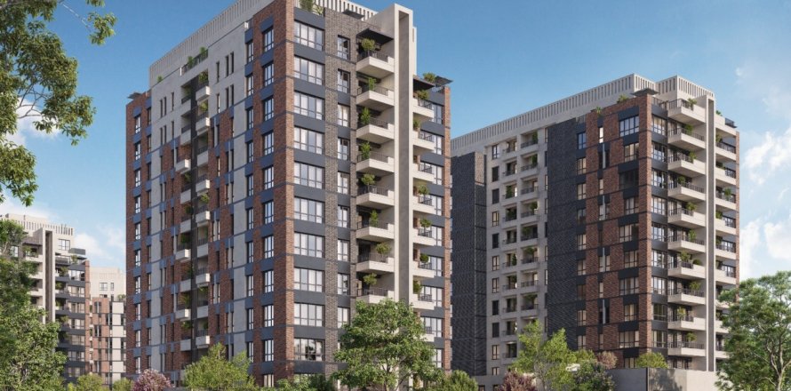 Квартира с 3 спальнями в Стамбул, Турция №53919