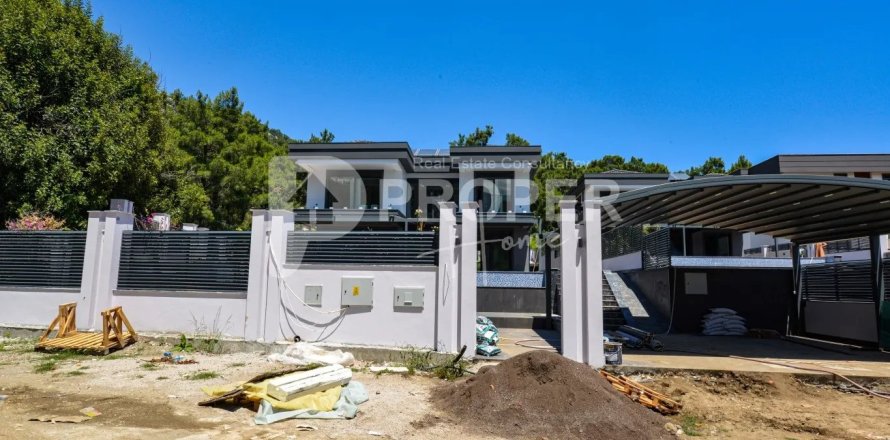 Вилла с 5 комнатами в Кемер, Турция №14024