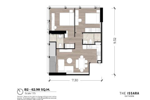 2 bedrooms Condo  in Bangkok, Thailand No. 2138 12