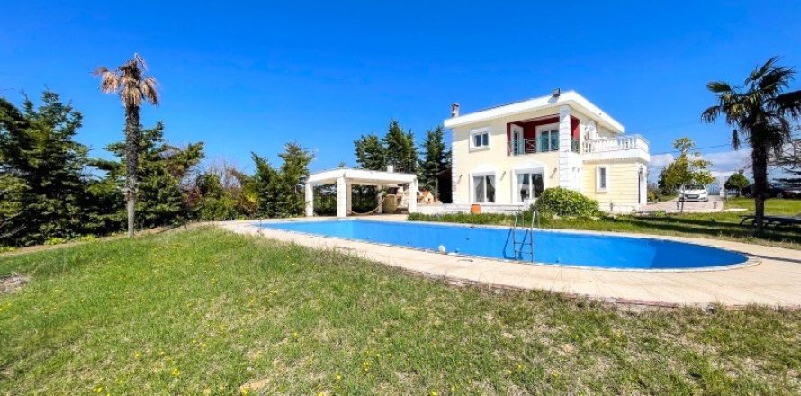 Вилла с 4 спальнями в Эпаноми, Греция №54646