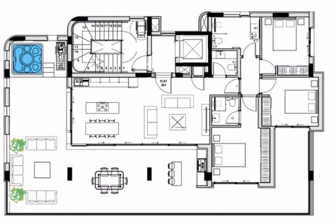 3 bedrooms Apartment in Agios Athanasios, Cyprus No. 72299 11
