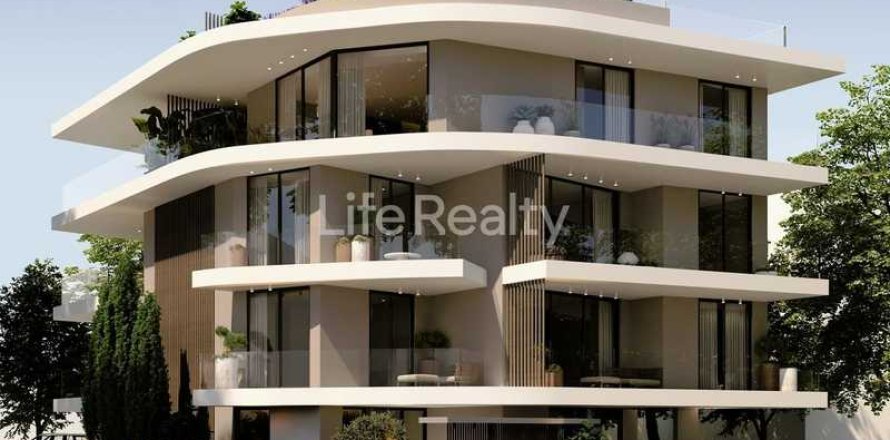 Пентхаус с 3 спальнями в Лимассол, Кипр №40525