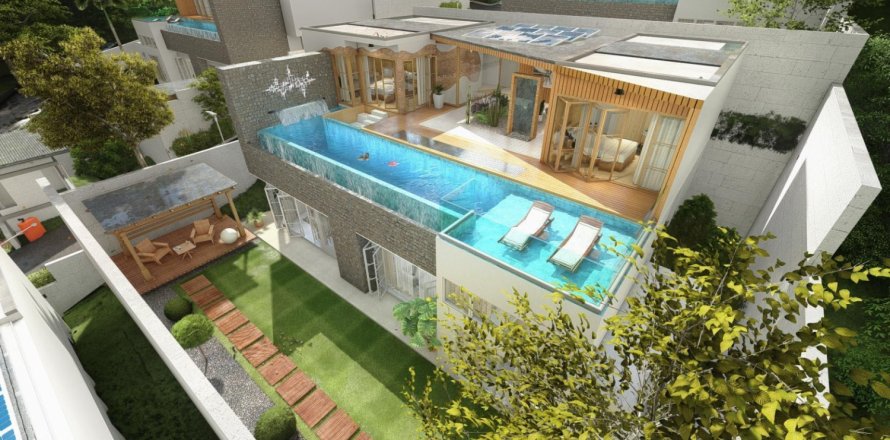 Вилла с 3 спальнями в Паклок, Таиланд №1196