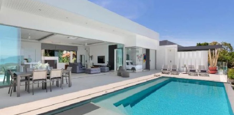 4 bedrooms Villa on the Ko Samui, Thailand No. 96212