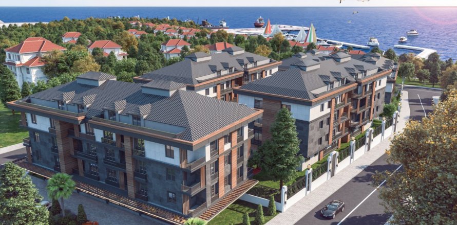 Квартира с 3 спальнями в Стамбул, Турция №16101