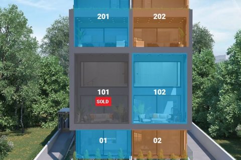 2 bedrooms Apartment in Voula, Greece No. 36732 1