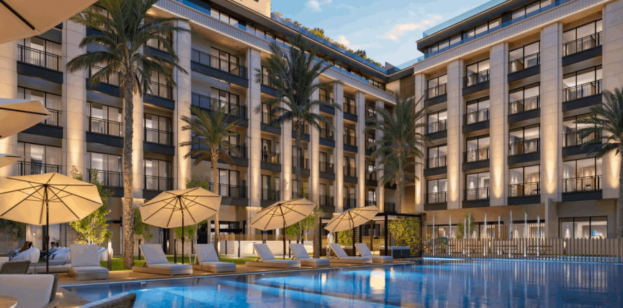 Квартира с 1 спальней в Дубай, ОАЭ №92441