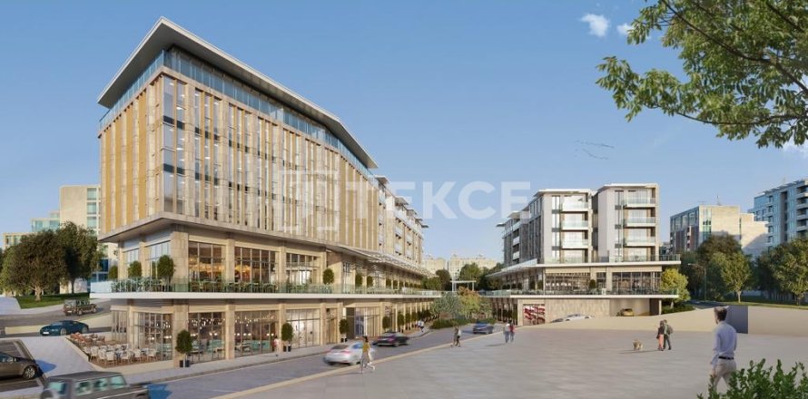 Квартира с 2 спальнями в Стамбул, Турция №13995