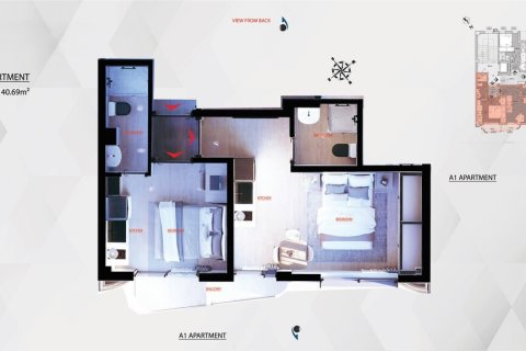 41m² Apartment in Athens, Greece No. 107957 4