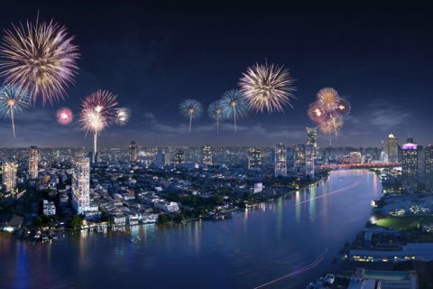 Кондоминиум  с 3 спальнями в Бангкок, Таиланд №365 3