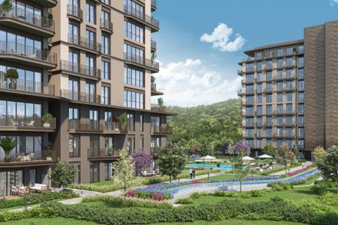 Квартира с 1 спальней в Стамбул, Турция №65020