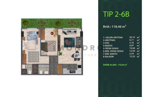 2 chambres Appartement à Cau Giay, Vietnam No. 17059 9
