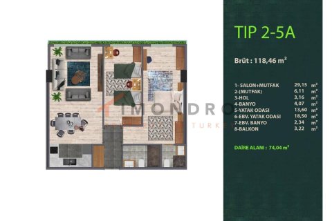 2 chambres Appartement à Cau Giay, Vietnam No. 17059 12