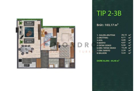 2 chambres Appartement à Cau Giay, Vietnam No. 17059 14