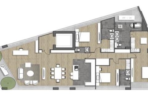 Дом с 3 спальнями в Бангкок, Таиланд №230 13