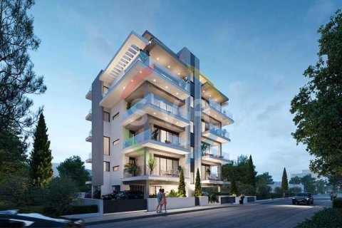 Пентхаус с 2 спальнями в Лимассол, Кипр №82145 6