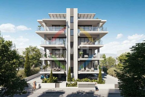 Пентхаус с 2 спальнями в Лимассол, Кипр №82145 1