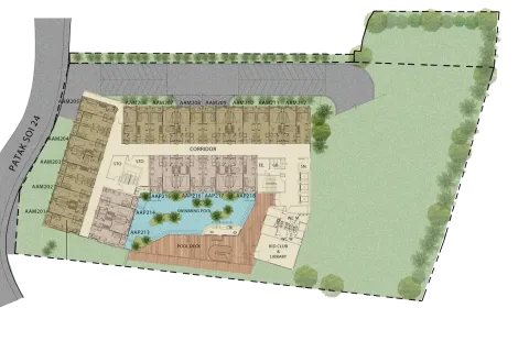 2 chambres Appartement à Que Nham, Vietnam No. 89188 30