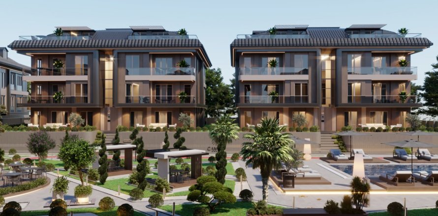 Квартира с 2 спальнями в Бейликдюзю, Турция №121378