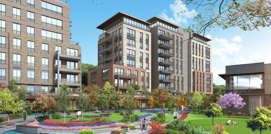 Квартира с 4 спальнями в Сарыер, Турция №21613