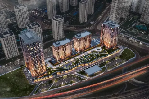 4 rooms Apartment in Istanbul, Turkey No. 117867