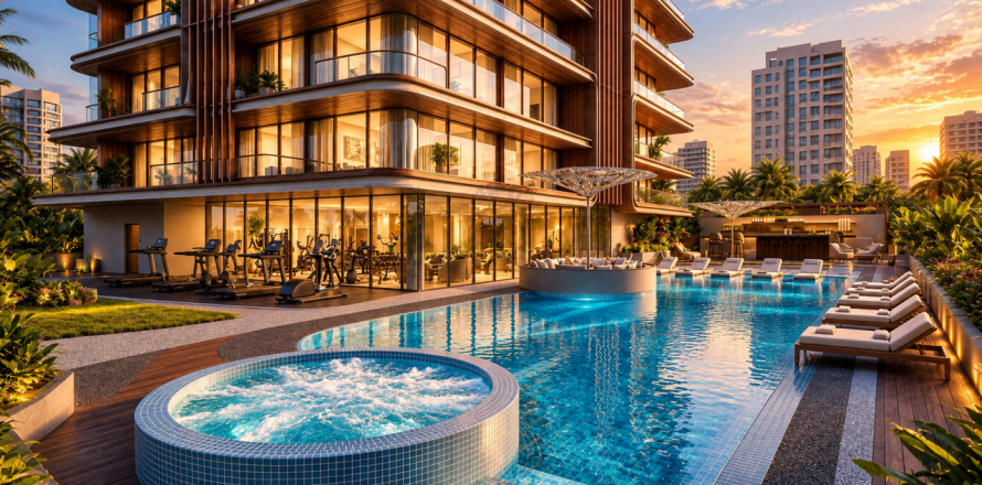 1 dormitorio Apartment en Ras Al Khor, UAE No. 129477