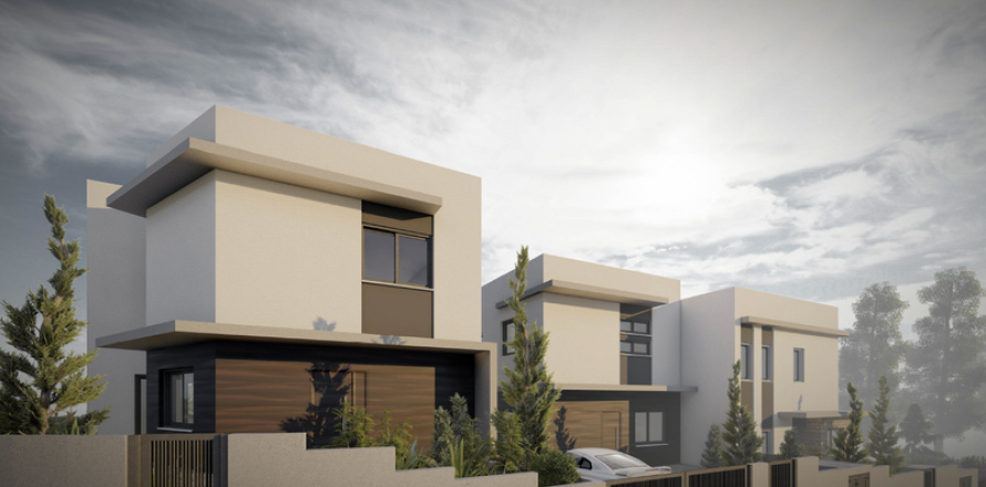 Дом с 3 спальнями в Като Полемидия, Кипр №100473