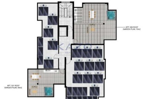 Квартира с 2 спальнями в Гермасойя, Кипр №82770 11