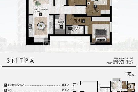 3 bedrooms Apartment in Ho Chi Minh, Vietnam No. 89182 8