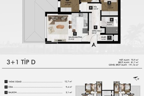 3 bedrooms Apartment in Ho Chi Minh, Vietnam No. 89182 6