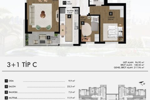 3 bedrooms Apartment in Ho Chi Minh, Vietnam No. 89182 2