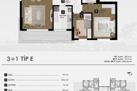 3 bedrooms Apartment in Ho Chi Minh, Vietnam No. 89182 9