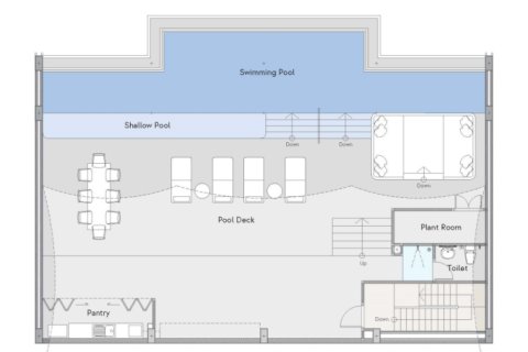 Дом с 3 спальнями в Банг Тао, Таиланд №215 6