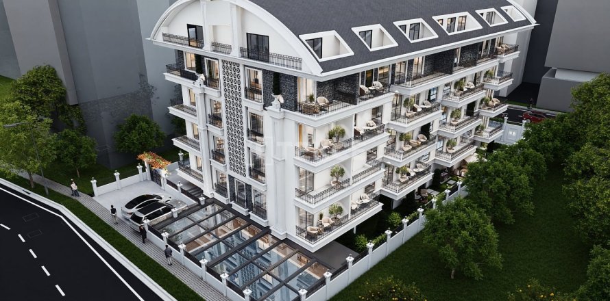 Квартира с 3 спальнями в Аланья, Турция №120977