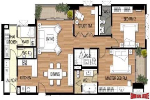 3 bedrooms Apartment in Bangkok, Thailand No. 98117 29