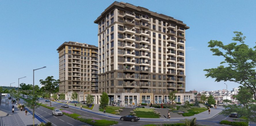 Квартира с 4 спальнями в Стамбул, Турция №112694