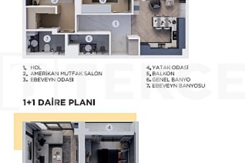 Квартира с 2 спальнями в Куангнгай, Вьетнам №95622 13