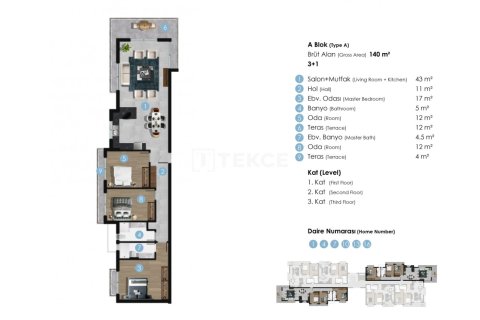 3 dormitorios Apartment en Phu Ngai, Vietnam No. 13418 10