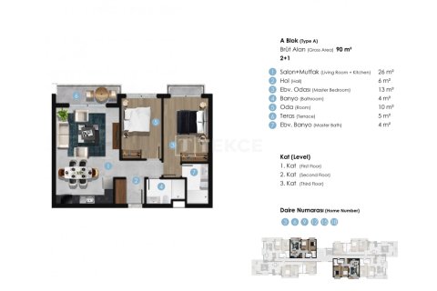 3 dormitorios Apartment en Phu Ngai, Vietnam No. 13418 11